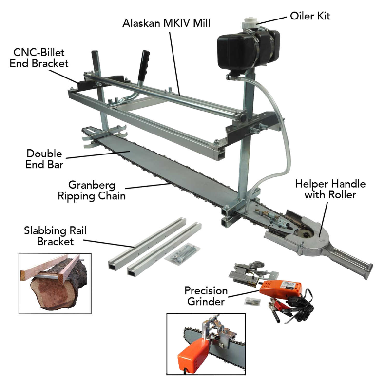 Alaskan chainsaw mill kit for sale