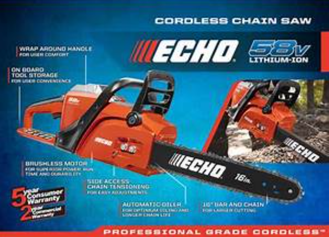 Echo 16-Inch Electric Chainsaw